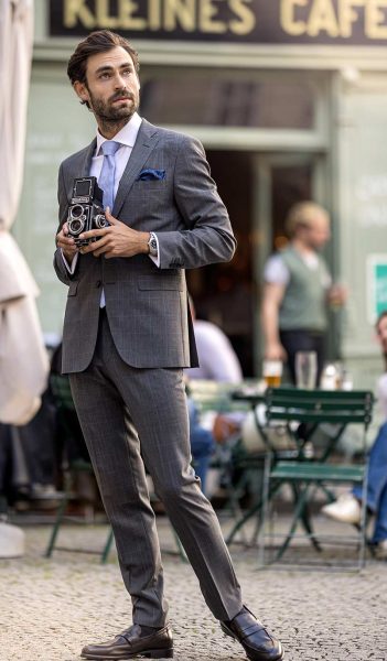 Anzug Slim Fit bei STURM Herrenausstatter Wien