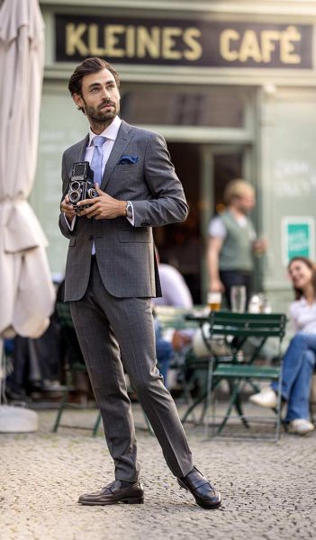 Anzug casual fit bei STURM Herrenausstatter Wien
