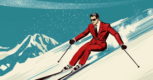 Gentleman Ski Etiquette